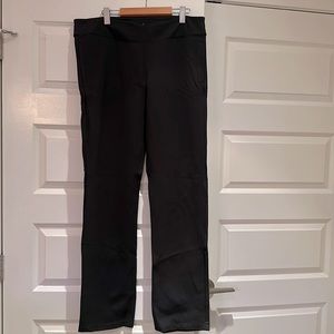 Betabrand Black yoga dress pants